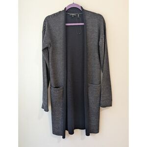NEW Theory Armelle Wool Long Striped Cardigan
